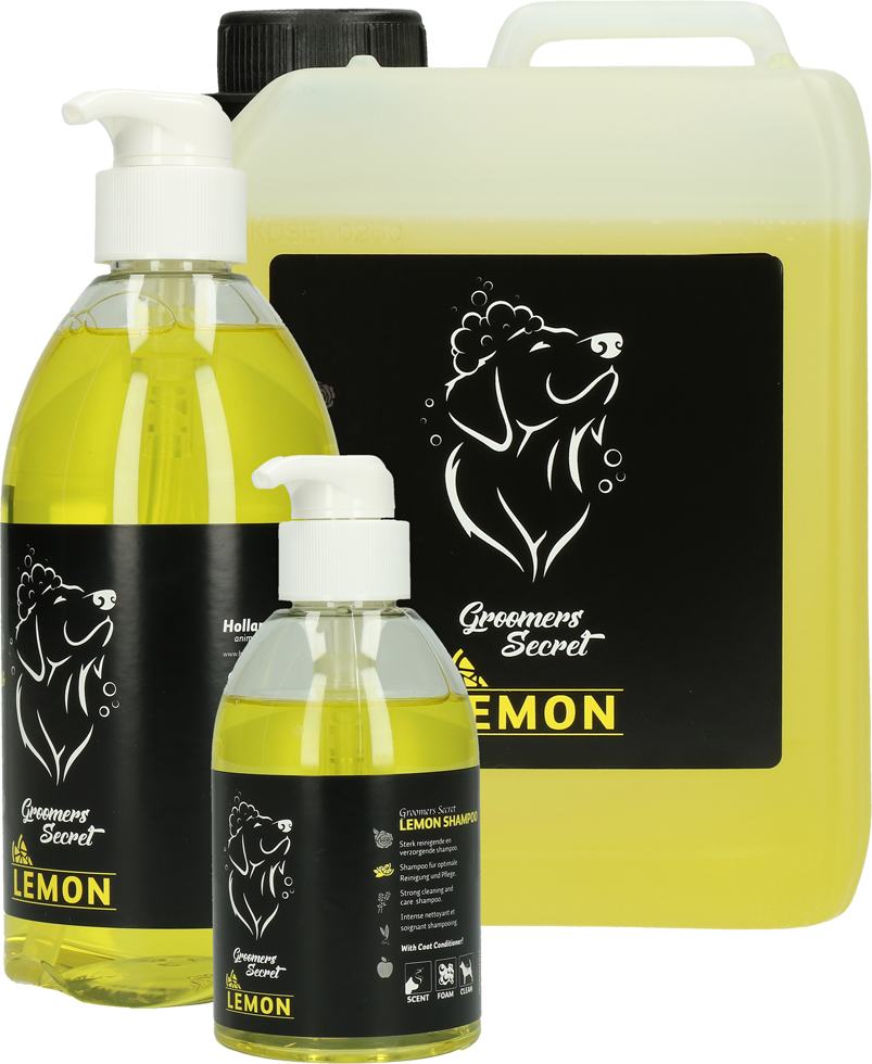 Groomers Secret Lemon met pomp