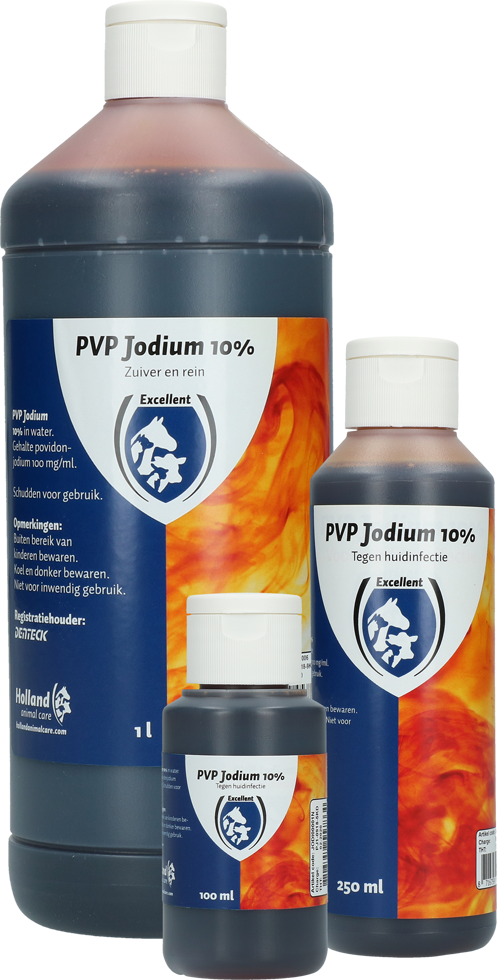 Jodium oplossing 10% pvp (100 mg per ml)