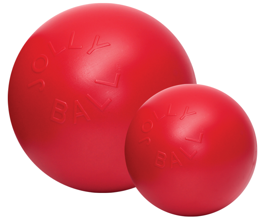 Jolly Ball Push-n-Play 15cm blauw