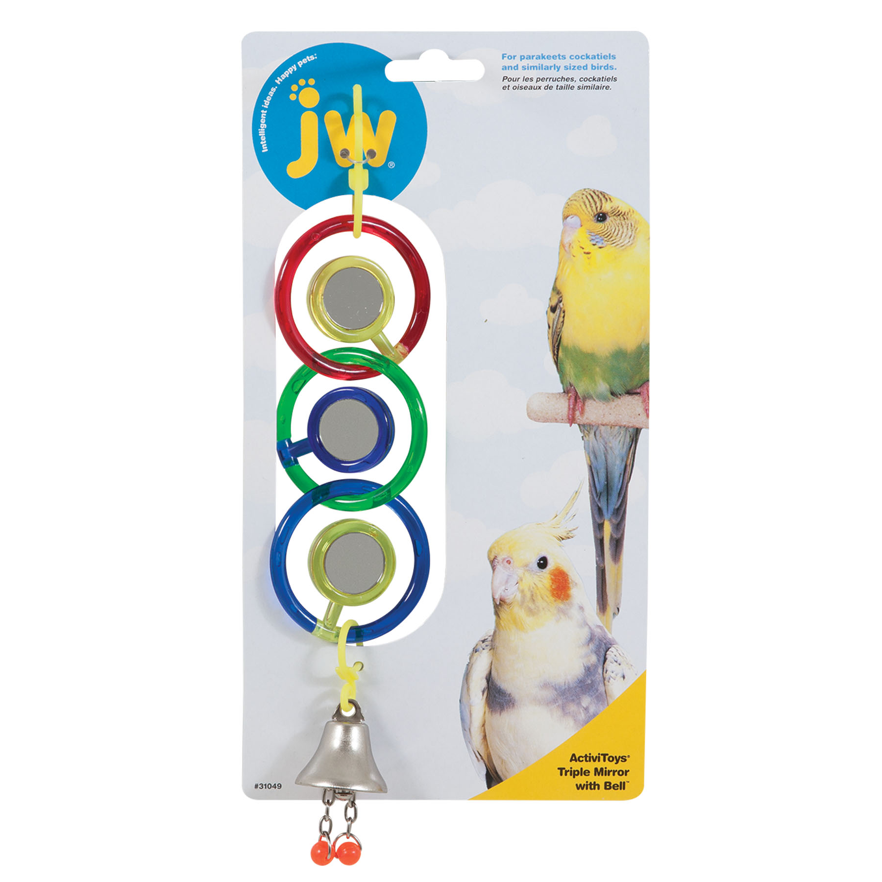 JW Activitoy Triple Mirror - Afbeelding 2