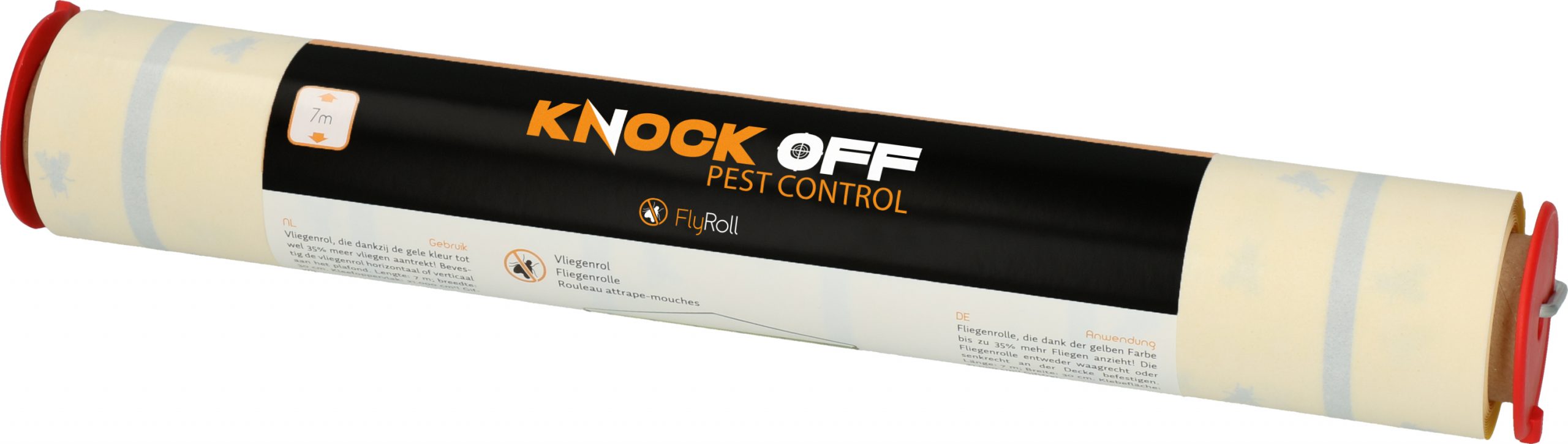 Knock Off Vliegenkleefrol Geel 7 M - Afbeelding 5
