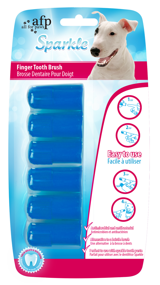 AFP Sparkle Finger Brush (6pack) - Afbeelding 2