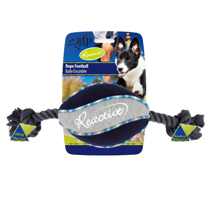 AFP Reactive Rope Football Blue