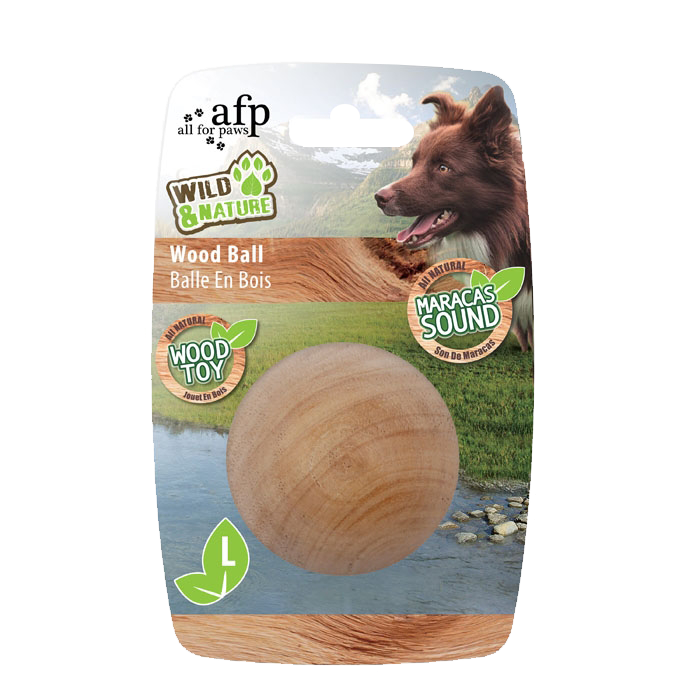 AFP Wild and Nature - Maracas Wood Ball L
