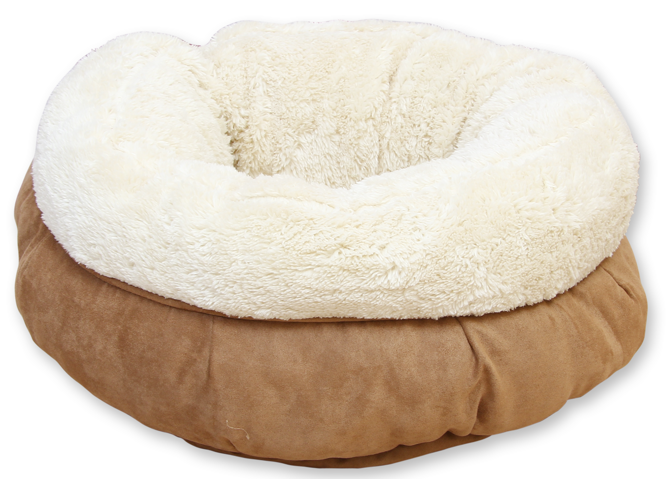 AFP Lambswool Donut Bed TAN Beige - Afbeelding 5