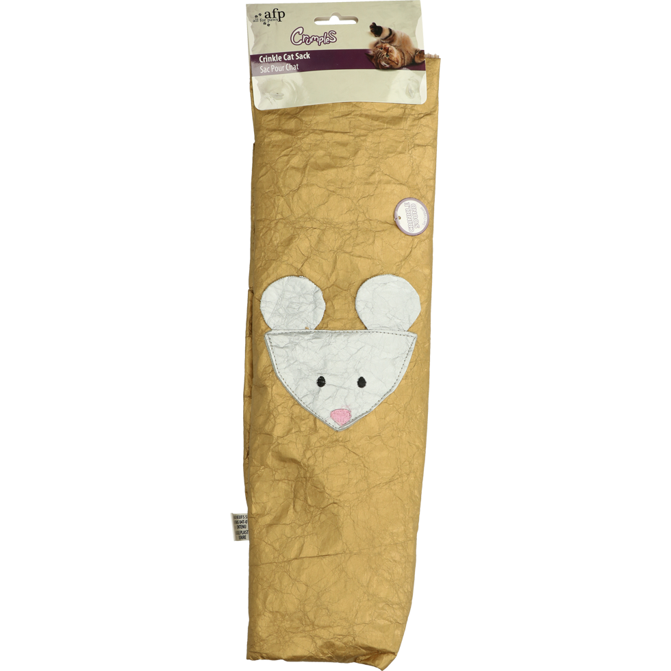 AFP Crumples Crinkle Cat Sack Gold - Afbeelding 2