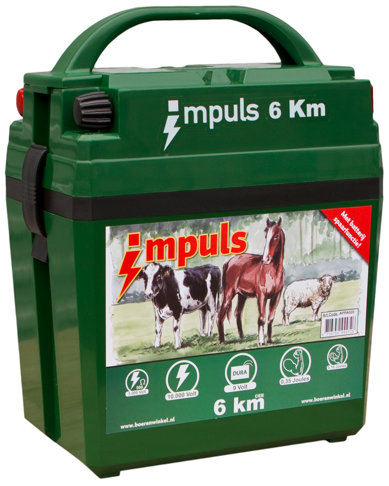 Batterij App. Impuls 6 km