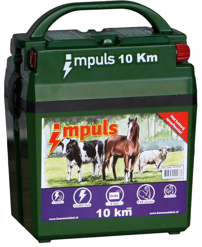 Batterij App. Impuls 10 km