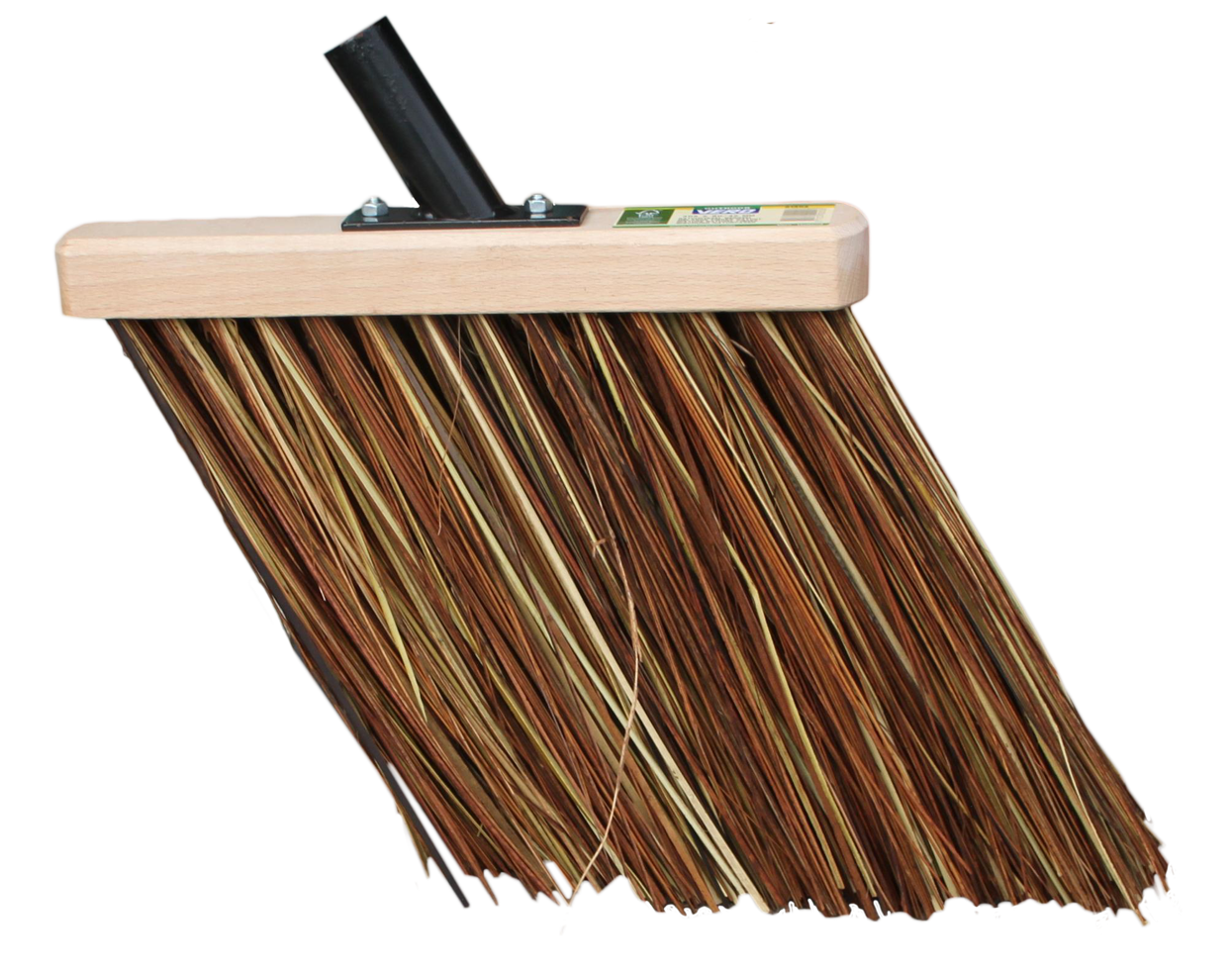 Goot-schuine bezem bruin