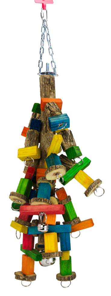 Birrdeeez Jumbo Macaw sekelbos & Chain