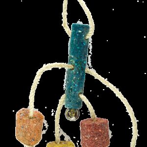 Birrdeeez Coral Ball & Sisal Cluster Parrot Toy