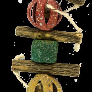 Birrdeeez Coral Ball Sekelbos Puzzle Bird Toy