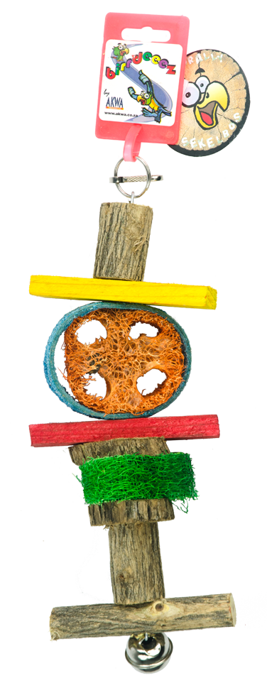 Birrdeeez Papegaai speelgoed 30 cm