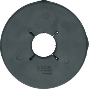 Bitschijf Paard 90 mm zwart