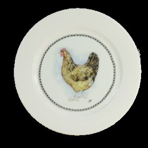 Boerenwinkel Ontbijtbord 21cm Hen