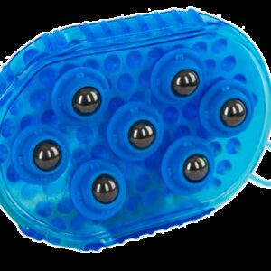 Borstel magneet massage blauw