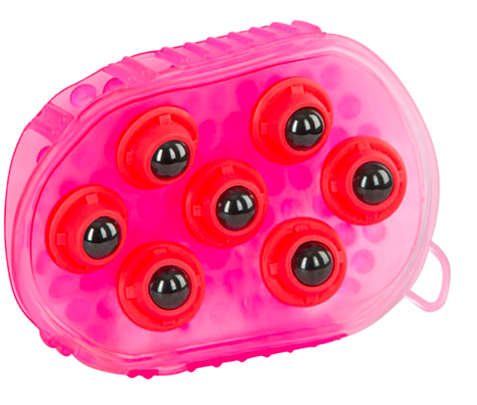 Borstel magneet massage roze - Afbeelding 2