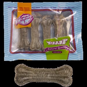 Braaaf Salmon Fish Bones 8 cm (4 pcs)