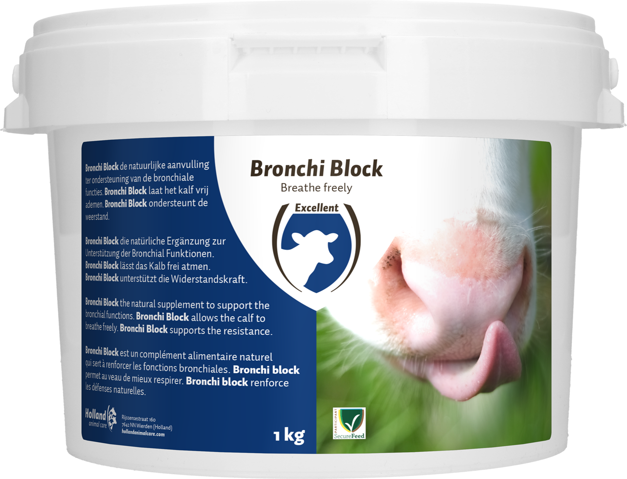Bronchi Block kalf /schaap / geit