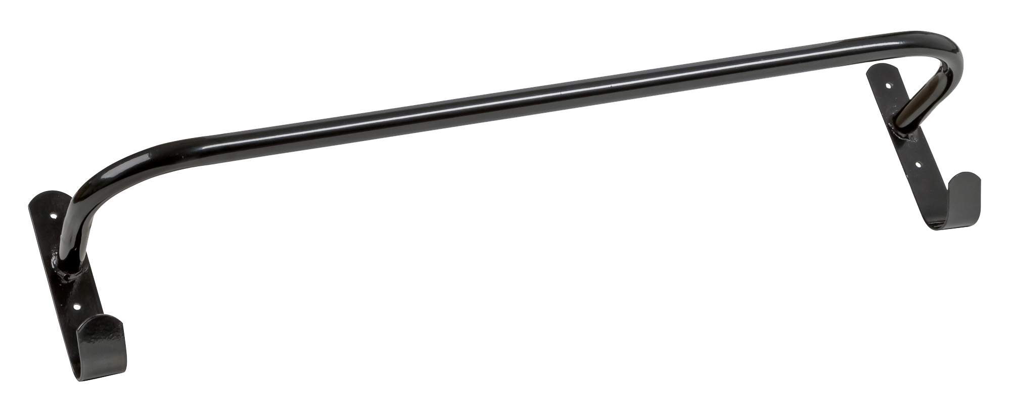 Dekenhouder metaal (gepoedercoat) zwart