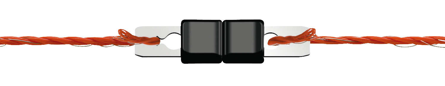Draad verbinder Litzclip rvs 3 mm