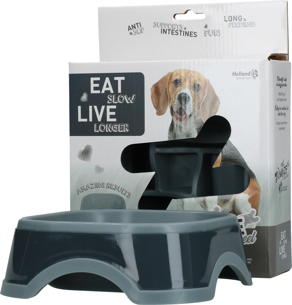 Eat Slow Live Longer Amaze Pinwheel Grey M - Afbeelding 2