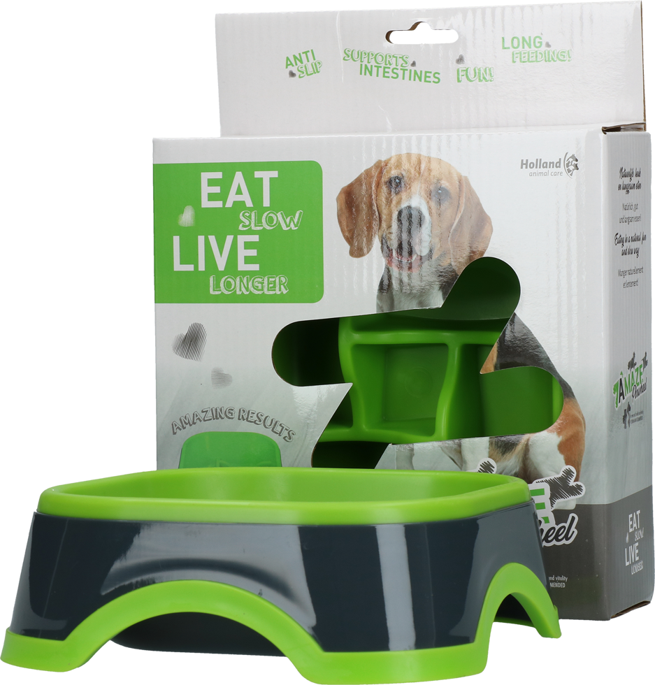 Eat Slow Live Longer Amaze Pinwheel Green M - Afbeelding 2