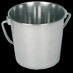 Emmer RVS 8,5 l