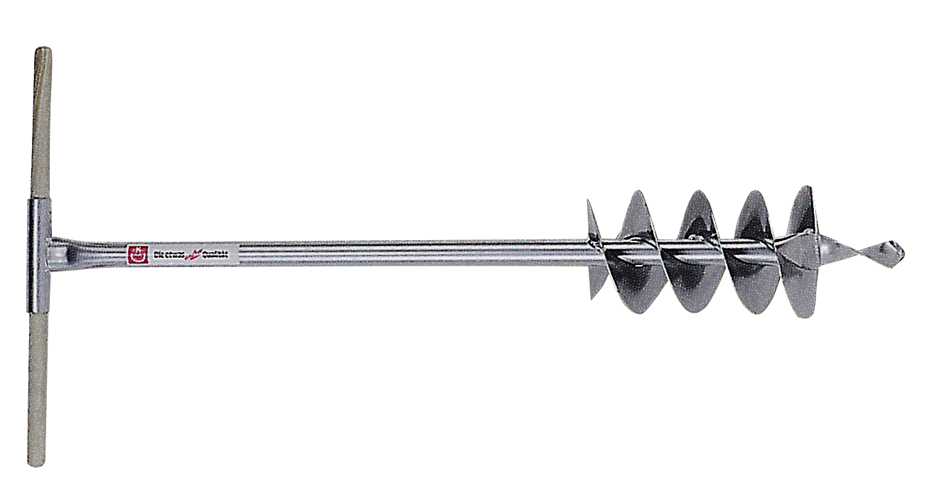 Grondboor 9 cm verzinkt