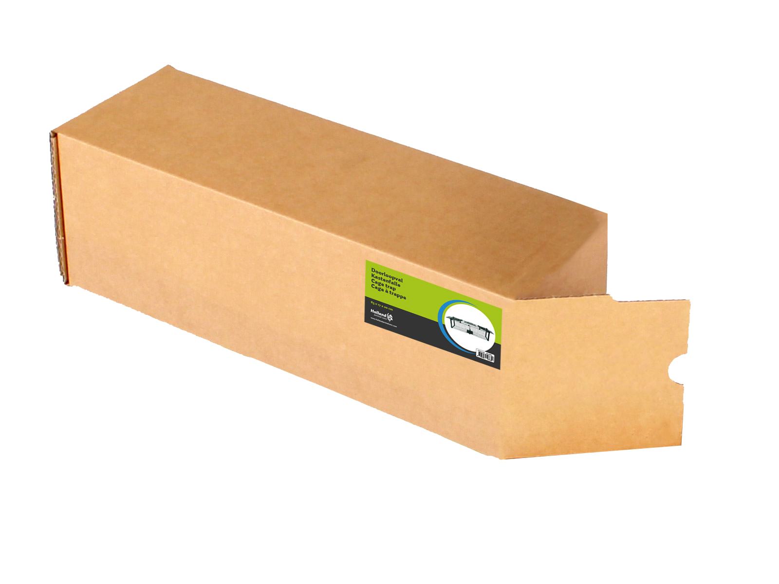 Doorloopval groen 65x17x20cm - Afbeelding 2
