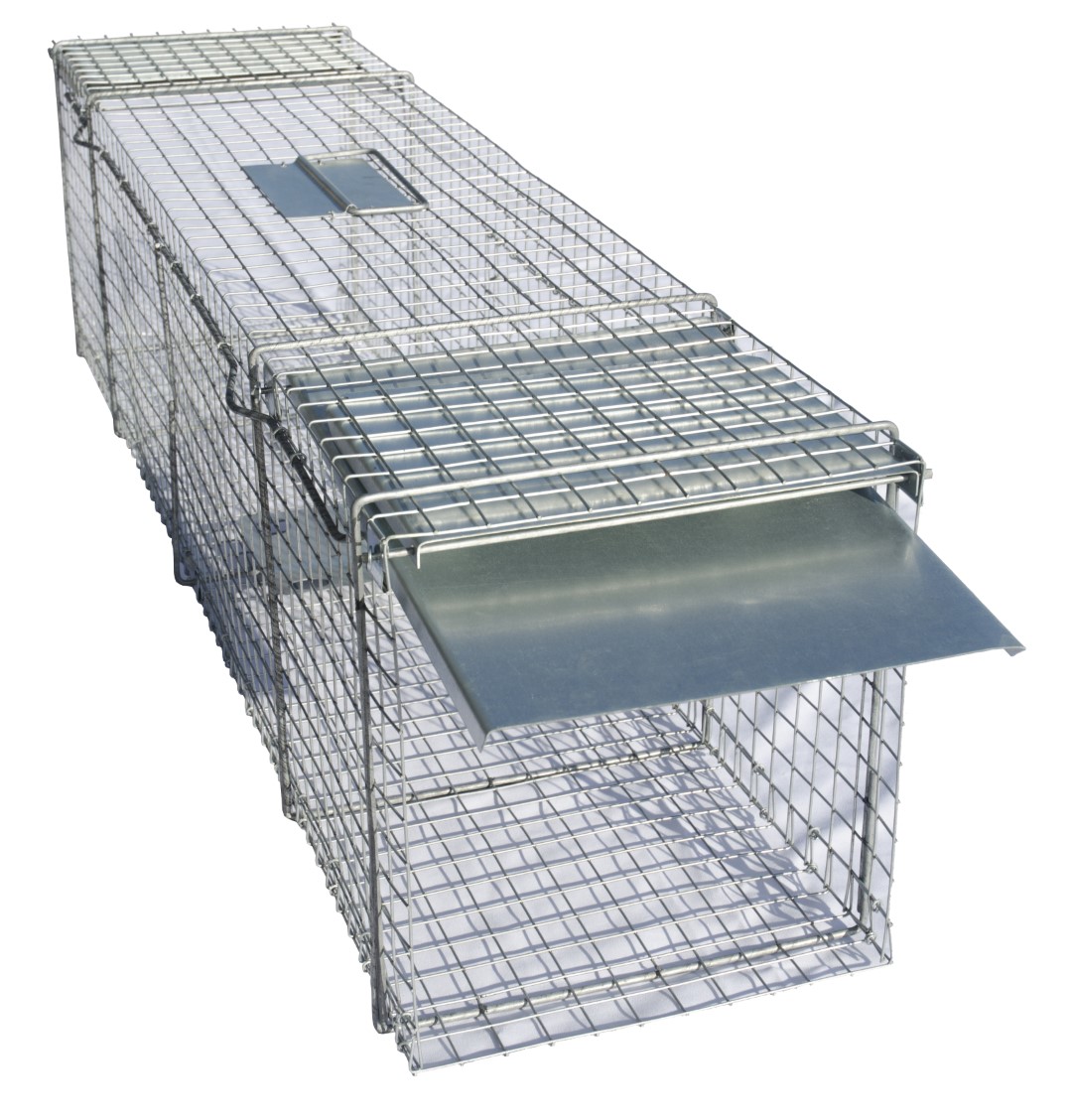 Doorloopval rat, marter, bunzing, kat en vos 122x29x32cm - Afbeelding 3