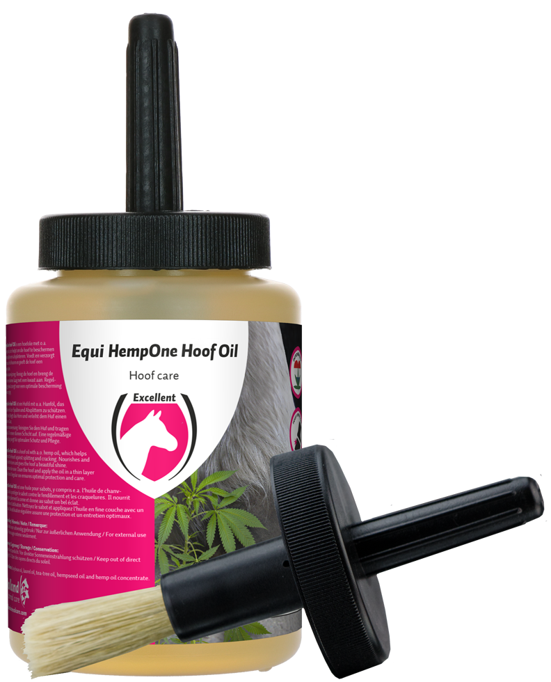 Equi HempOne Hoof Oil Natural (met kwast)