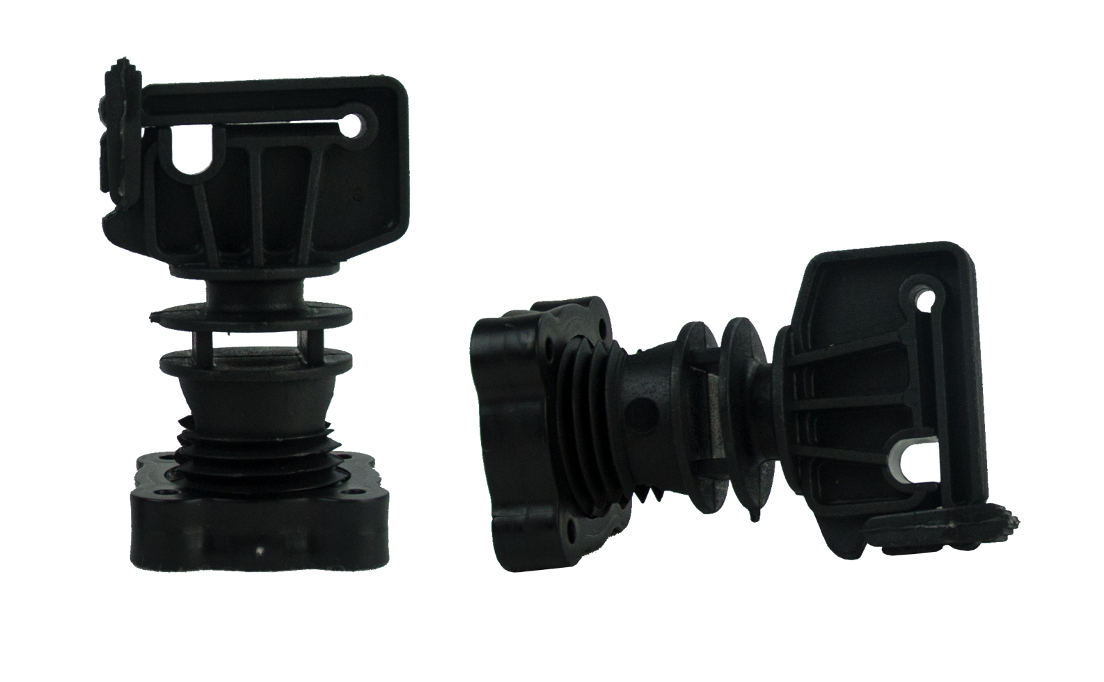 Isolator schroefklem voor ronde paal ø 16mm, lint tot 30 mm