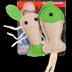 Jackson Galaxy Marinater Toy Fish/Lobster 2pk