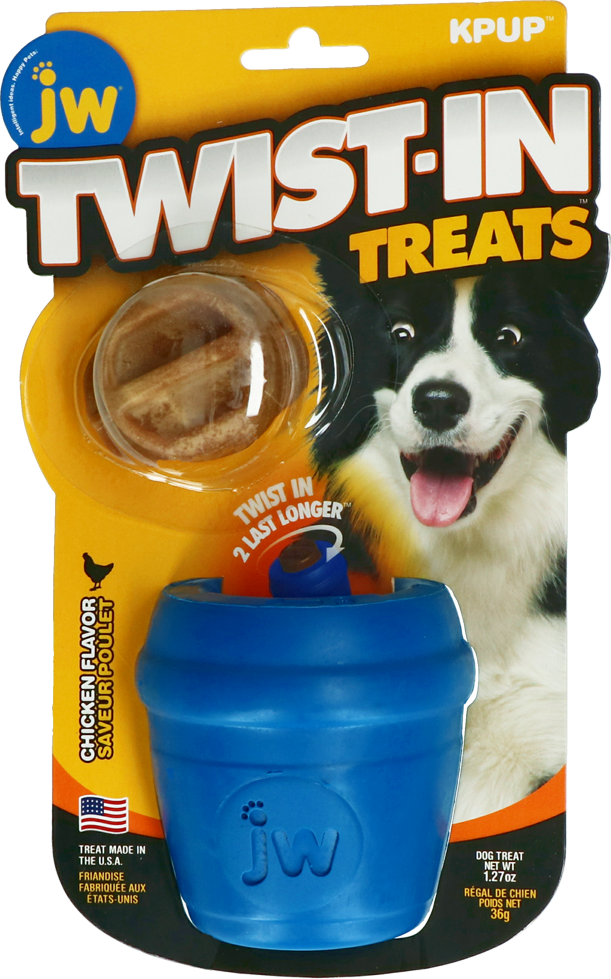 JW Twist-In Treats Toy & Treat