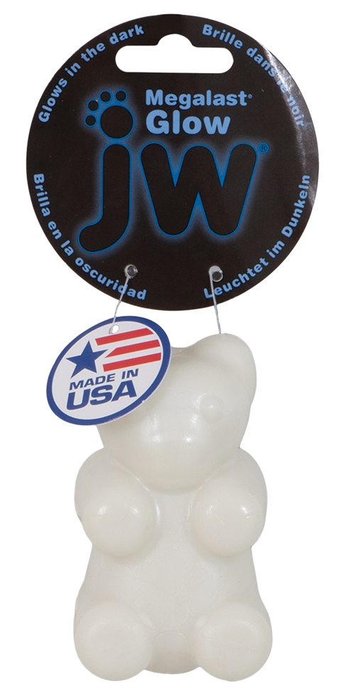 JW Megalast Glow Bear Medium