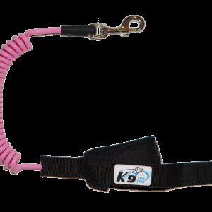 K9 Coil Leash Large Pink