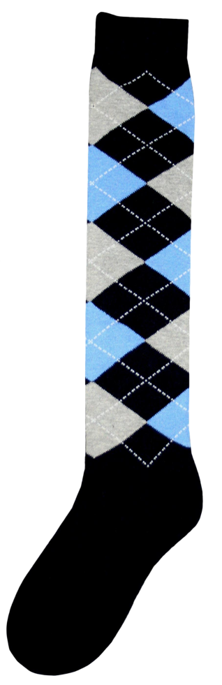 Kniekous RE d.blauw/grijs/blauw 43-46