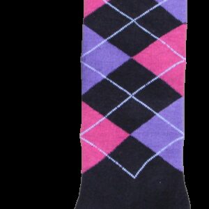 Kniekous RE d.grijs/roze/paars    43-46