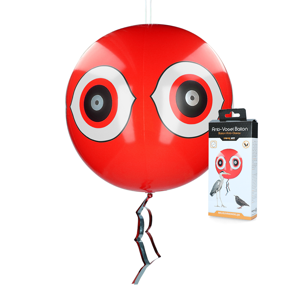 Knock Off Schrikballon Rood
