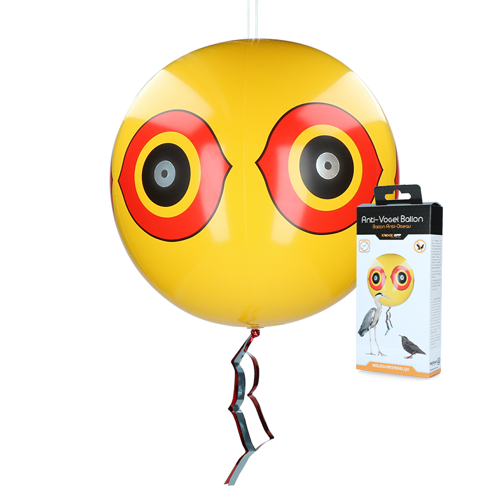 Knock Off Schrikballon Geel