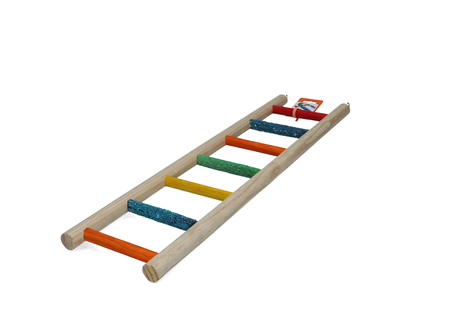 Birrdeeez Parrot Ladder 7 step All Wood - Afbeelding 5