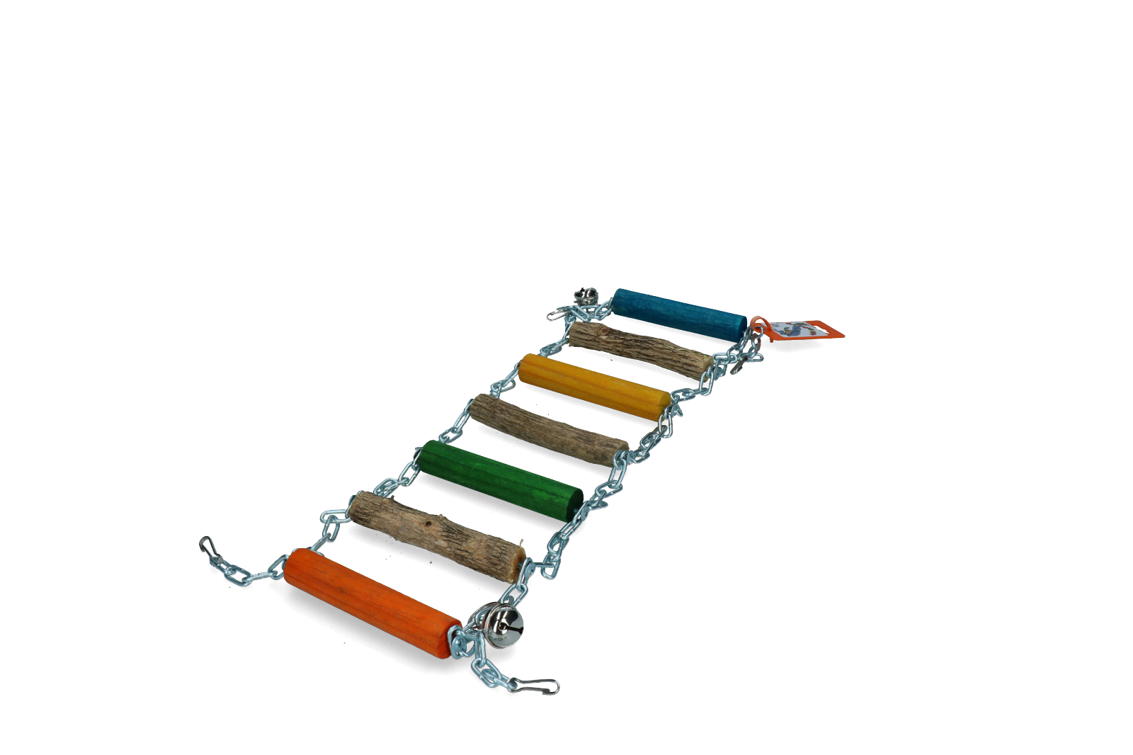 Birrdeeez Parrot Bridge Ladder Wood & Chain - Afbeelding 2