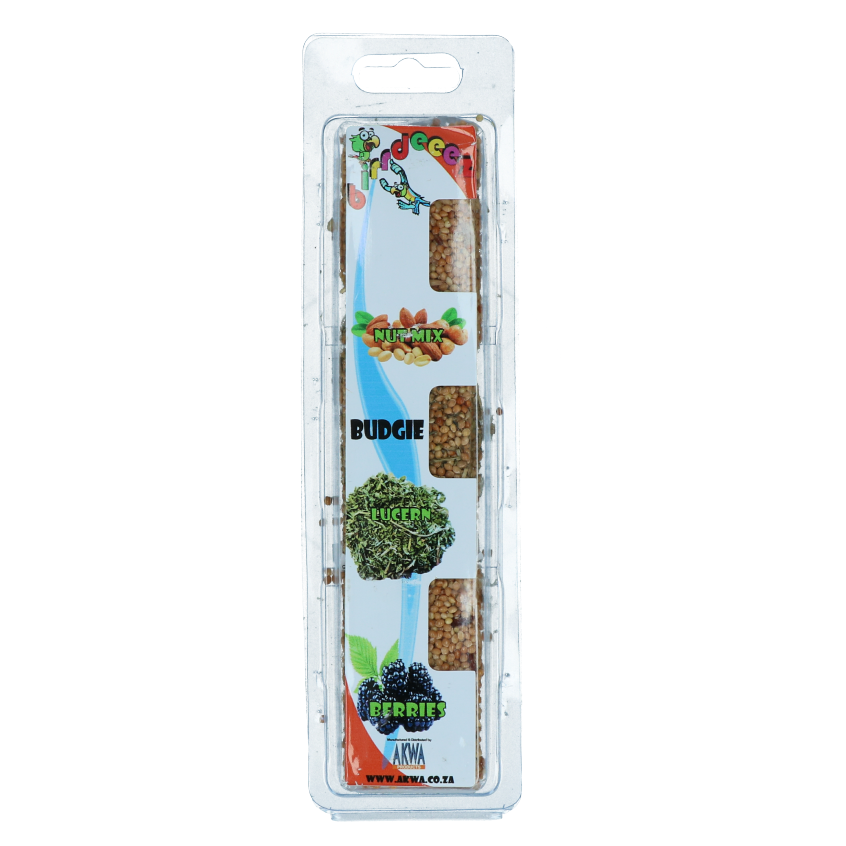 Birrdeeez Budgie Treat Nut/Lucerrn/Berrie