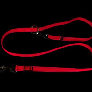 KONG Adjustable leash M Red