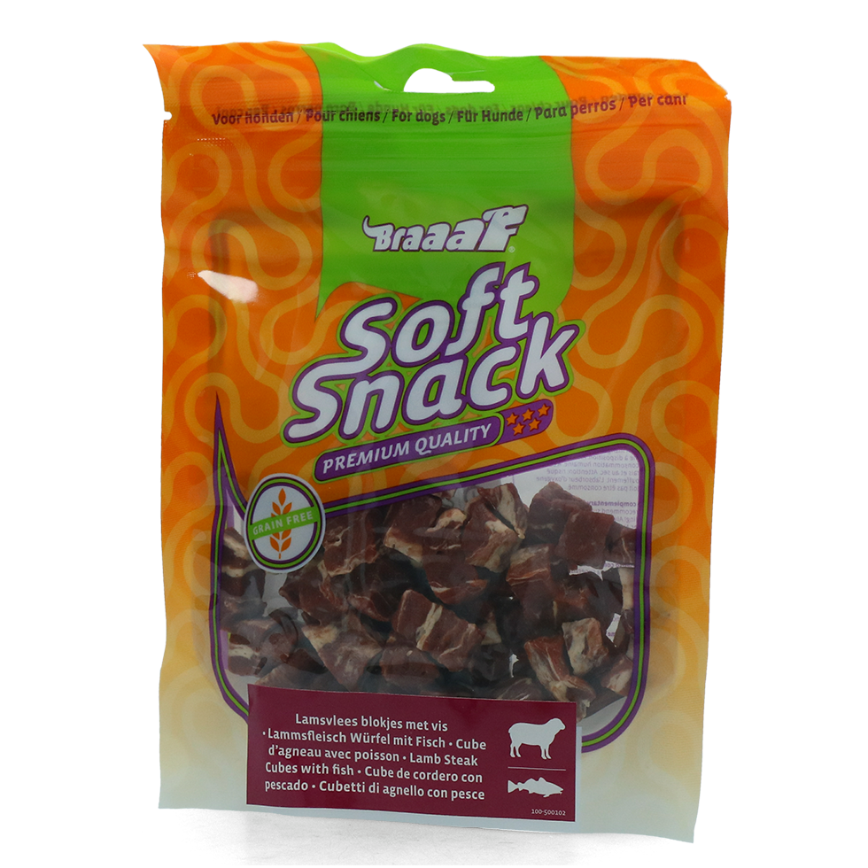 Braaaf Beef Steak Cubes with fish 1x1 cm - Afbeelding 5