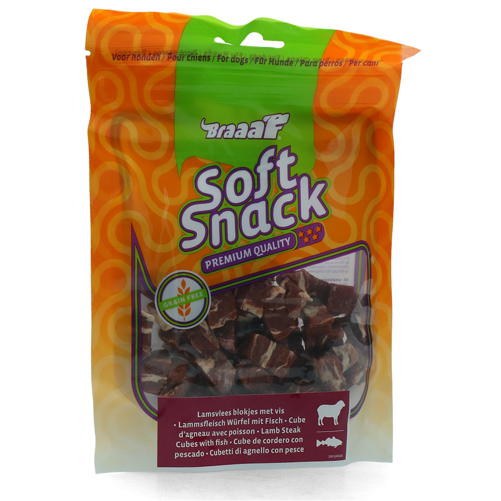 Braaaf Beef Steak Cubes with fish 1x1 cm - Afbeelding 4