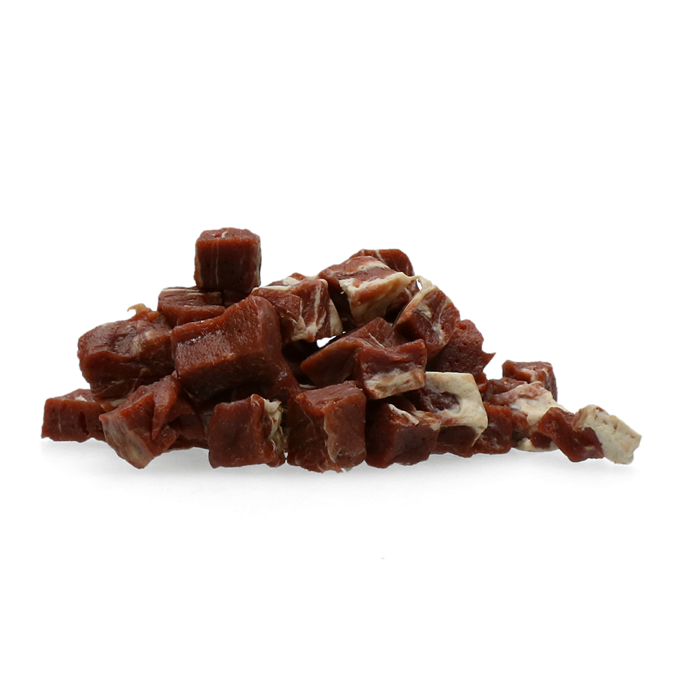 Braaaf Beef Steak Cubes with fish 1x1 cm - Afbeelding 2