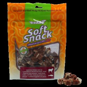 Braaaf Lamb Steak Cubes with fish 1x1 cm