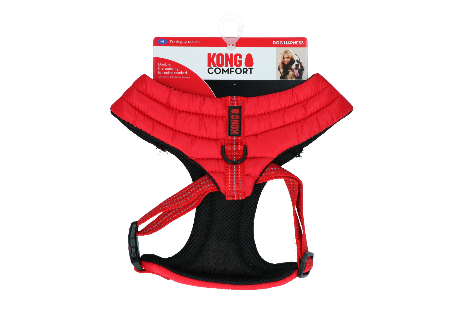 KONG Comfort harness S Red - Afbeelding 6